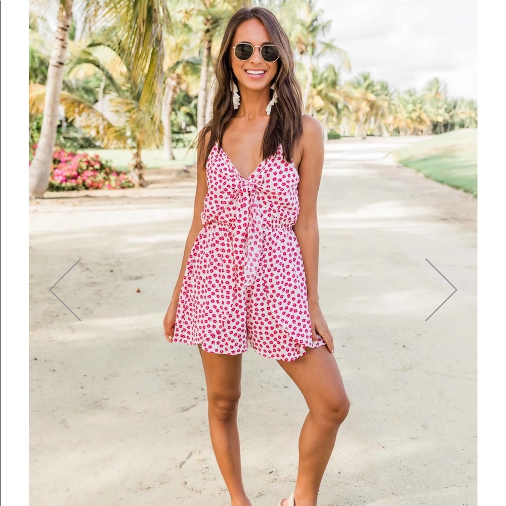 Brand New Floral Print Romper